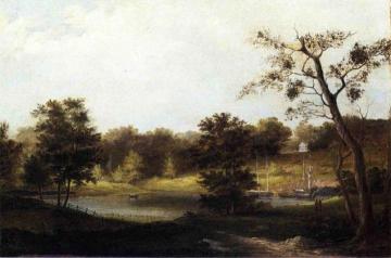 A Genteel Landscape Artwork by Thomas Birch