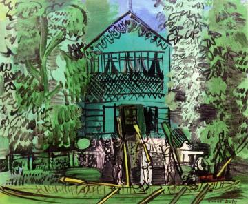 Boaters On The Marne Artwork by Raoul Dufy