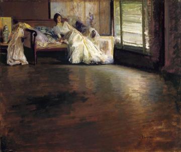 Across the Room Artwork by Edmund Tarbell