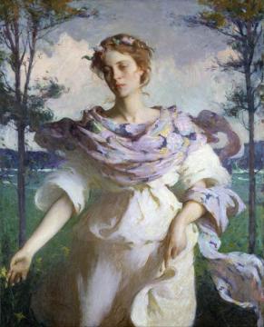 Summer Artwork by Frank Weston Benson