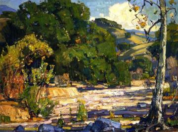 Laguna Canyon Artwork by William Wendt
