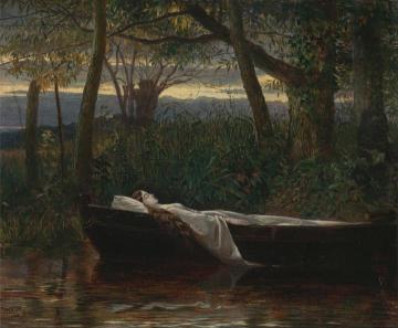 The Lady of Shalott Artwork by Walter Crane