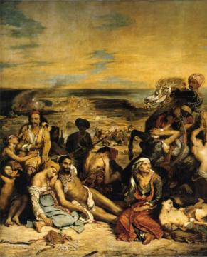 The Massacre of Chios Artwork by Eugène Delacroix