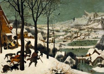 The Hunters In The Snow (winter) Artwork by Pieter Bruegel the Elder