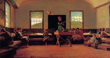 The Country School Artwork by Winslow Homer