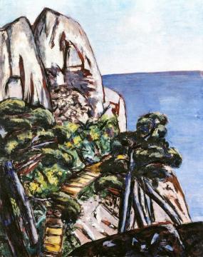 Cap Martin Artwork by Max Beckmann