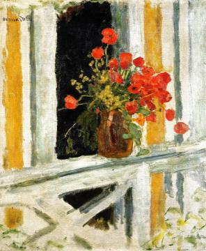 The Poppies Artwork by Pierre Bonnard