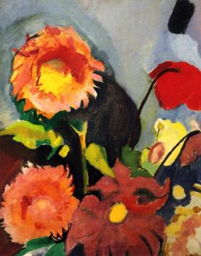 Flowers Artwork by Arthur B. Carles