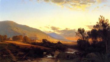 The Last Gleam Artwork by William M. Hart