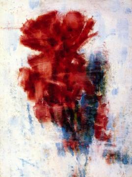 Red Canna Indica Artwork by Christian Rohlfs