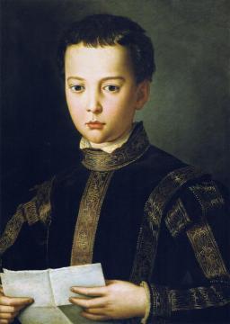Portrait of Francesco I de' Medici Artwork by Agnolo Bronzino