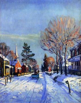 Sellersville, Pa. Artwork by Walter Emerson Baum