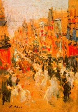 Procesión Artwork by Joaquin Mir Trinxet