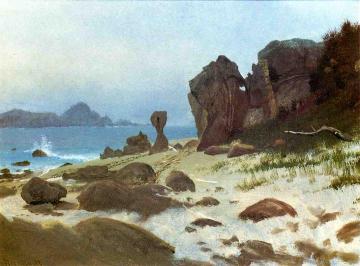 Bay of Monterey Artwork by Albert Bierstadt