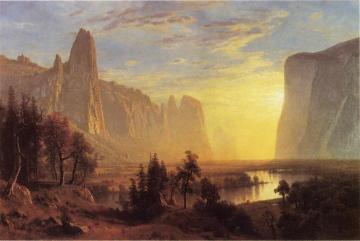 Yosemite Valley Artwork by Albert Bierstadt