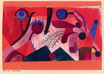 Poisonous Berries Artwork by Paul Klee
