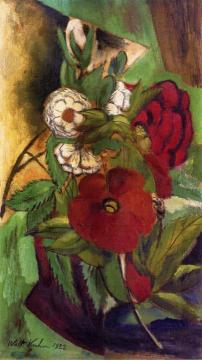 Exotic Flowers Artwork by Walt Kuhn