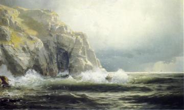Guernsey Cliffs, Channel Islands Artwork by William Trost Richards