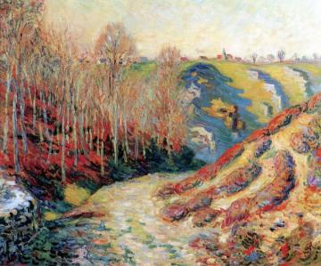 Crozant Landscape Artwork by Armand Guillaumin