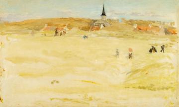 Sunday At Domburg Artwork by James Abbott McNeill Whistler