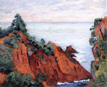 Pointe Notre-Dame, Trayas Artwork by Armand Guillaumin