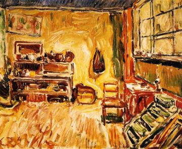 The Studio in Weimar Artwork by Christian Rohlfs