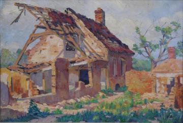 Ruins Artwork by Georges Emile Lebacq