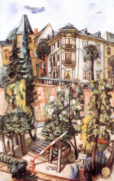 The Nizza In Frankfurt Am Main Artwork by Max Beckmann