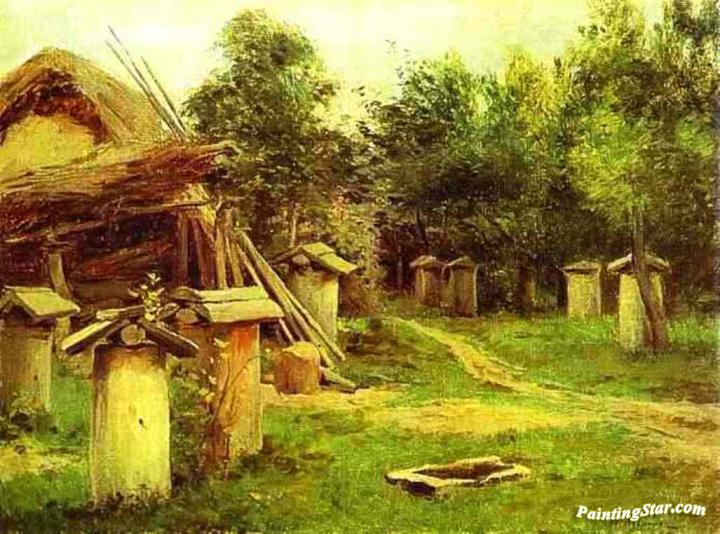 The Apiary Artwork by Isaac Ilich Levitan