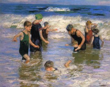 The Bathers Artwork by Edward Potthast