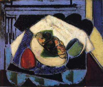 Still LIfe with Red Cheese Artwork by Alfred Henry Maurer