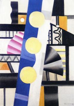 Mechanical Subject Artwork by Fernand Léger