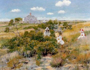 The Bayberry Bush Artwork by William Merritt Chase