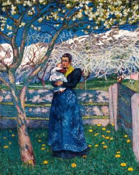 Spring Artwork by Giovanni Giacometti