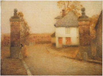 The Pillar Artwork by Henri Le Sidaner