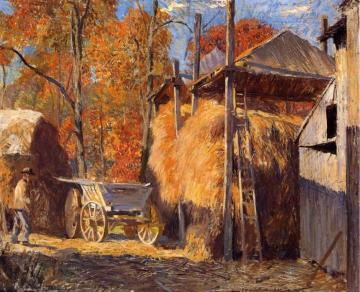 Straw Barracks Artwork by Daniel Garber