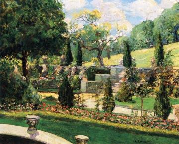 An Estate on the Hudson Artwork by Ernest Lawson