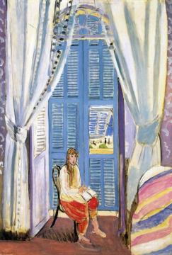 The French Window at Nice Artwork by Henri Matisse