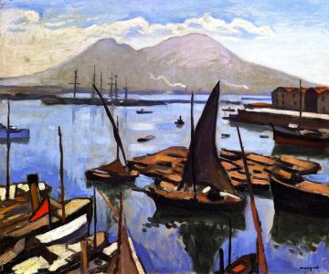 The Port Of Naples Artwork by Albert Marquet