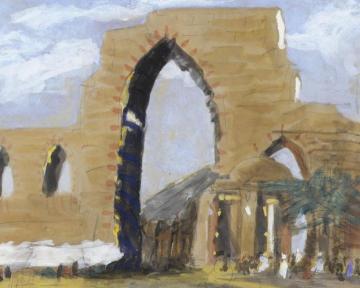 Casablanca Artwork by Hercules Brabazon Brabazon