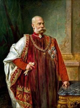 Kaiser Franz Joseph I Artwork by Hans Zatzka