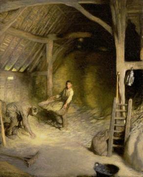 The Golden Barn Artwork by Sir George Clausen