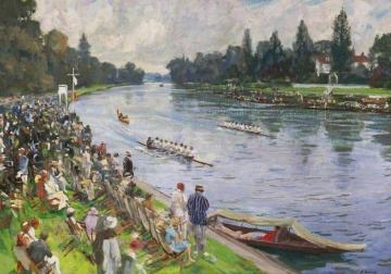 Maidenhead Regatta Artwork by Sir John Lavery