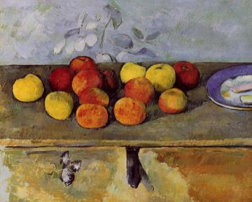 Apples And Biscuits Artwork by Paul Cezanne