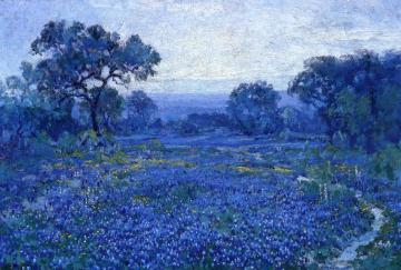 Bluebonnet Scene Artwork by Julian Onderdonk