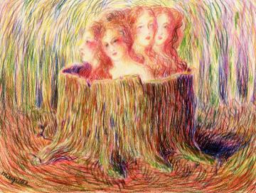 Untitled Artwork by Rene Magritte