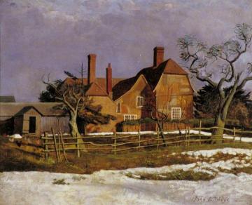 Claypit Hall, Halstead, Essex Artwork by John Arthur Malcolm Aldridge