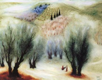 Springtime In Galilee Artwork by Reuven Rubin