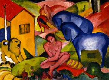 The Dream Artwork by Franz Marc