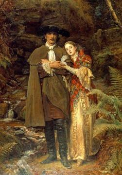 The Bride of Lammermoor Artwork by Sir John Everett Millais